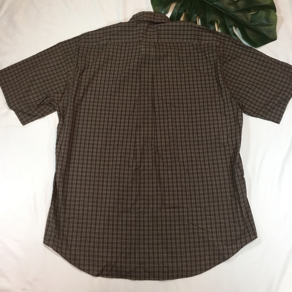 FACONNABLE | Classique plaid short sleeve shirt - Picture 5 of 8